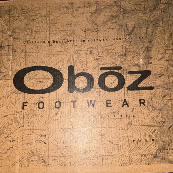 NWB Oboz Sapphire Mid B-Dry Waterproof Hiking Shoes in Huckleberry Size 7.5 - Picture 10 of 10